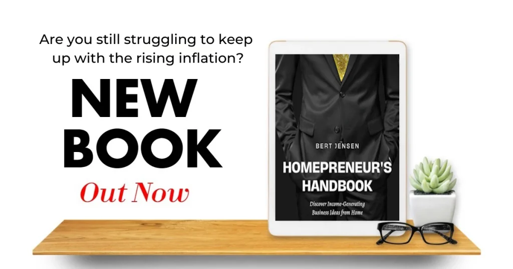 Homepreneur Handbook Are you still struggling to keep up with the rising inflation? Start A Successful Home Business Using This Award-Winning Homepreneur’s Blueprint! Navigate to Success with 20+ Years of Proven Wisdom.