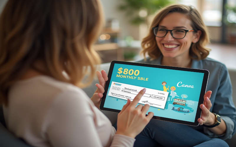 10 Easy Affiliate Marketing for Small Biz Ideas 11 Retailer enjoying side hustle examples for passive income.