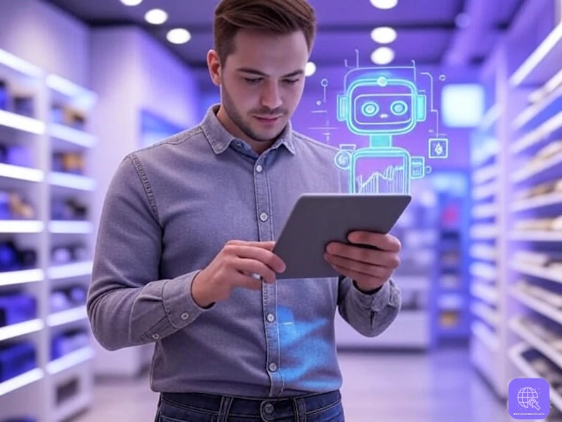 Proven Small Business Trends 2025: Skyrocket Your Success 3 Small business owner using AI for digital transformation 2025